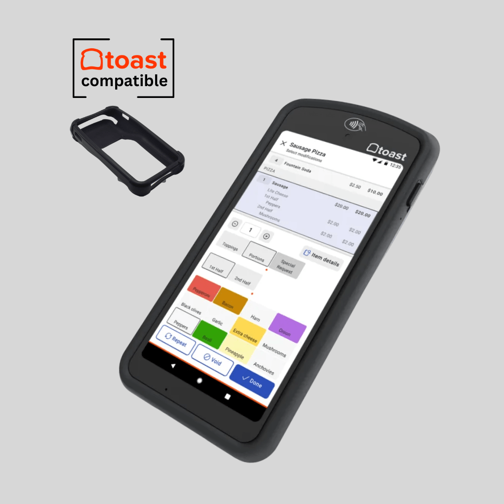 Toast Handheld Case | Silicone Case Cover for Toast Go 2 POS - Restaurant Armor