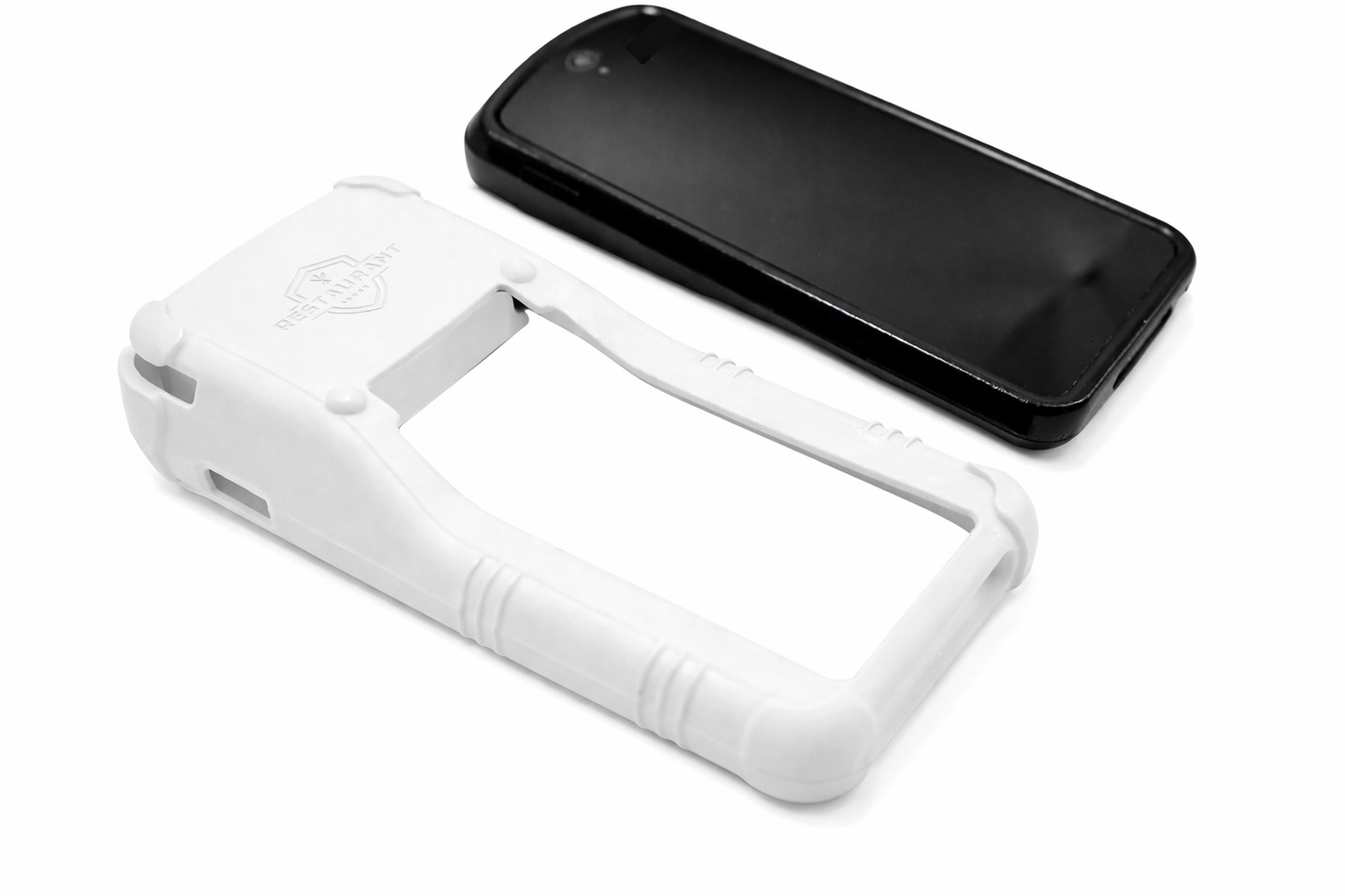 Toast Handheld Case | Silicone Case Cover for Toast Go 3 POS (Pearl White)