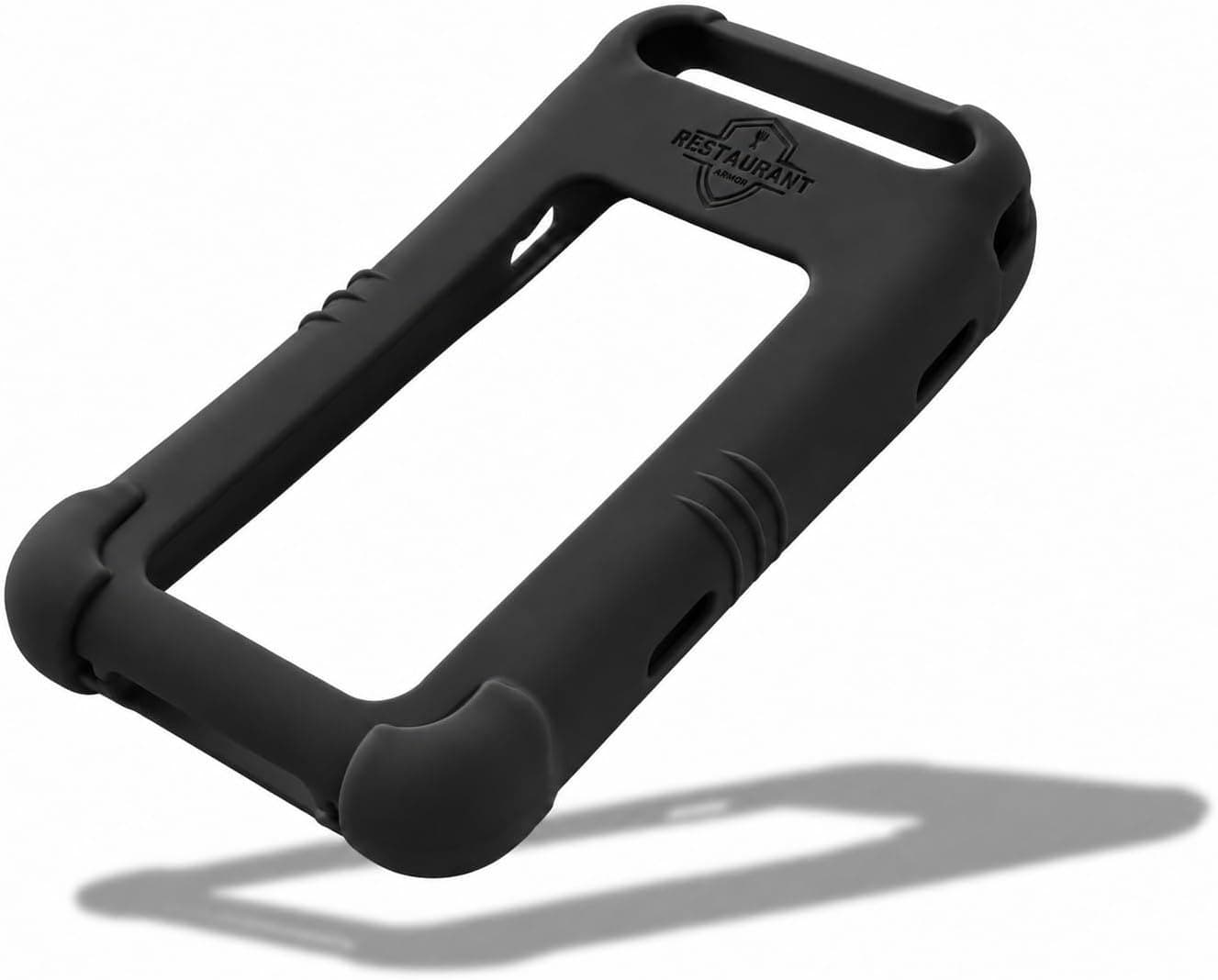 Matte black silicone case for the Toast Go 3 handheld POS