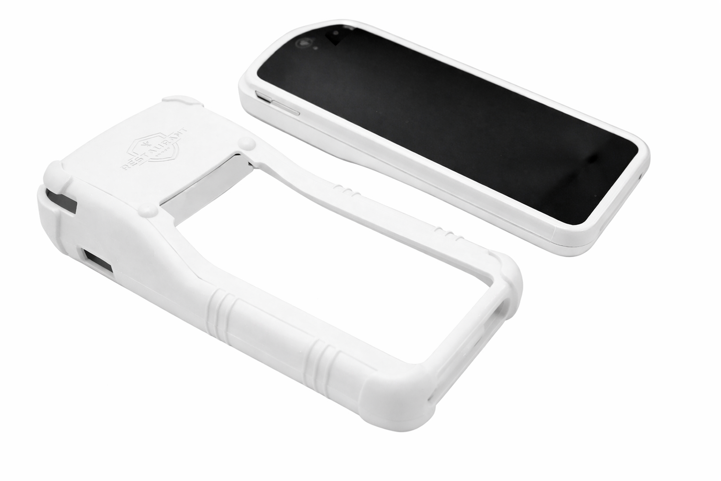 Toast Handheld Case | Silicone Case Cover for Toast Go 2 POS (Pearl White)