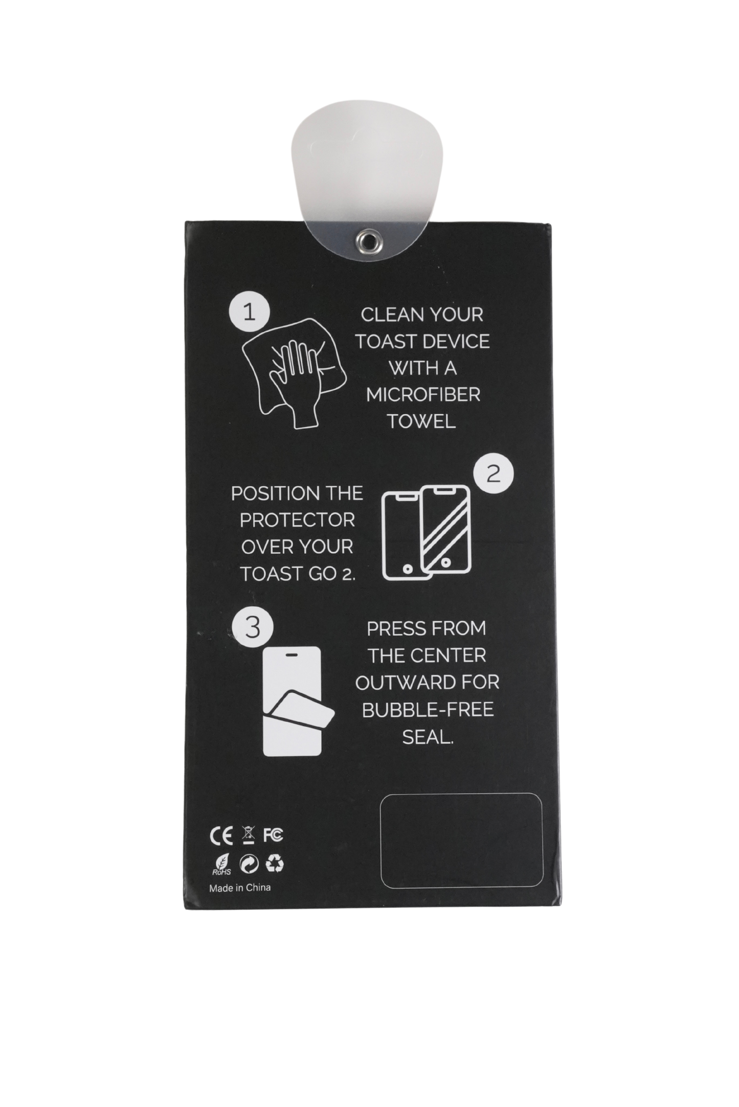 Toast Go 2 Screen Protector | Tempered Glass Shield for Toast POS Handheld