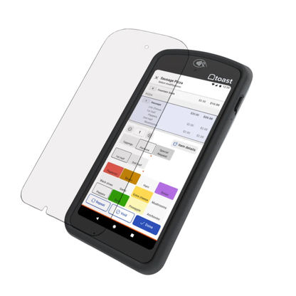 Toast Go 2 Screen Protector | Tempered Glass Shield for Toast POS Handheld